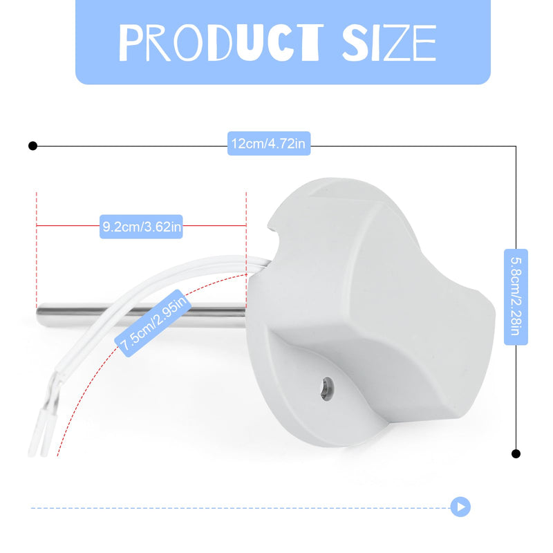 [Australia - AusPower] - New Upgraded CECOMINOD032202 C7735A1000 Discharge Air Temperature Sensor Compatible with Honeywell zone system, Thermostats TH5320U TH5320R1002 TH6320R1004 THM5320R1000, Panel HZ221 HZ311 HZ322 HZ432 
