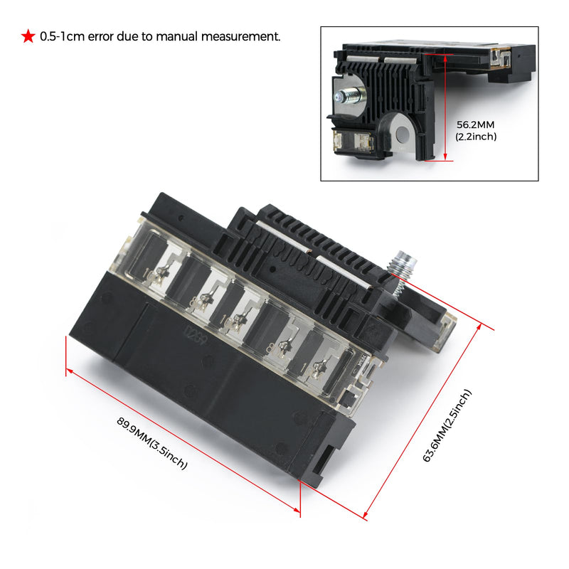[Australia - AusPower] - 24380-3JA1A Positive Battery Fuse Terminal Compatible with Nissan Altima 2013-2018 Maxima 2016-2019 Murano 2015-2019 Pathfinder 2013-2019 Battery Fusible Fuselink Fuse # 926-001 24380-3JA1A 