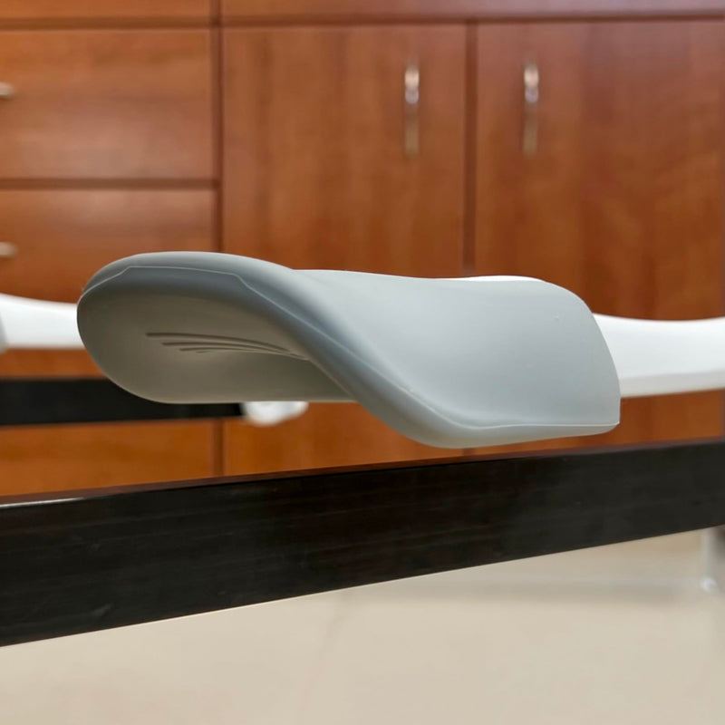 [Australia - AusPower] - Exam Table Stirrup Covers - Silicone Stirrup Covers - Silicone Stirrup Pads (Stone) Stone 