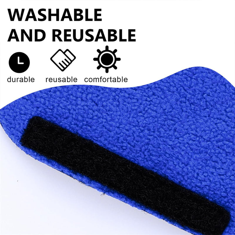 [Australia - AusPower] - CPAP Belt Covers CPAP Mask Headband Belt Covers 4 Pack Comfortable Face Pads for Reducing Cheek Red Spots and Indentations 