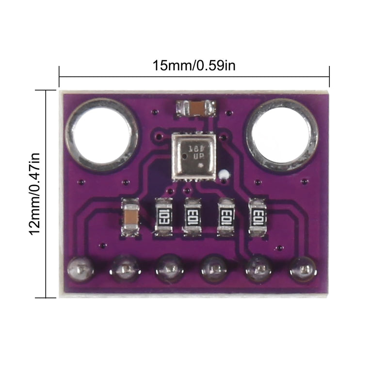 [Australia - AusPower] - 4pcs BME280 3.3V High Precision Atmospheric Pressure Sensor Module Pre-Soldered GY-BME280-3.3 Temperature Humidity Sensor Module for Raspberry Pi and Other MicroControllers 