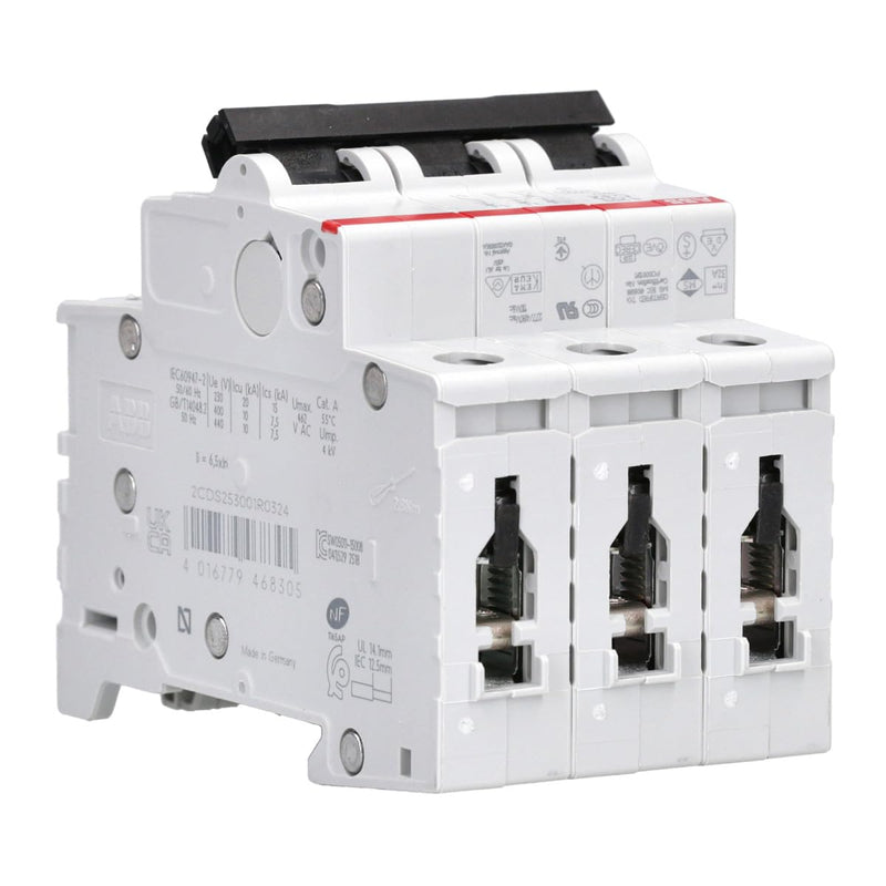 [Australia - AusPower] - ABB S203-C32 Circuit Breaker S200 3P 32 A-C 2CDS253001R0324 