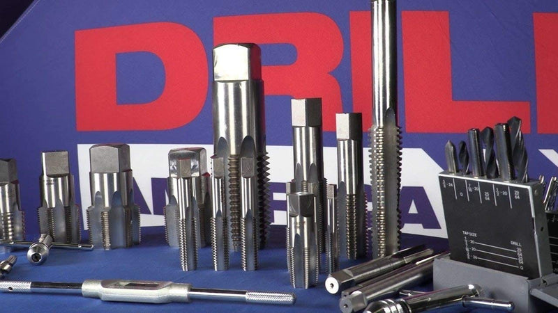 Drill America DWT54656 7/16"-14 UNC High Speed Steel Tap Set