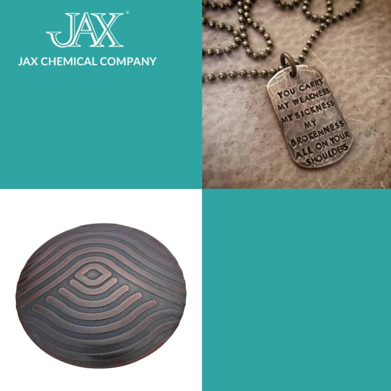 [Australia - AusPower] - JAX Brown Darkener - Metal Finishing Solution - Antique Finish without Heat or Electricity - Pint 