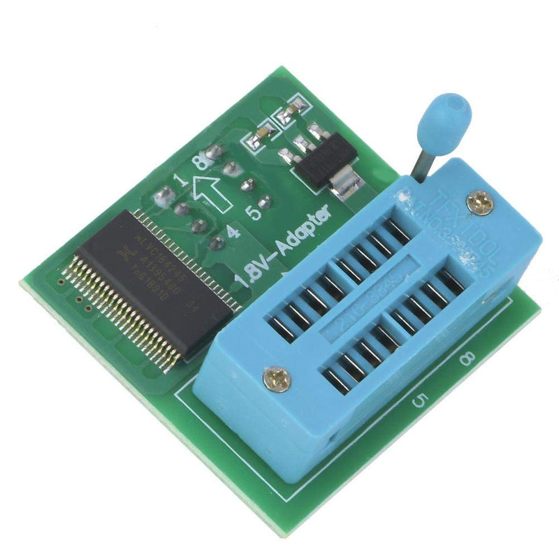 SPI Flash 1.8V Adapter for Phone Motherboard, Flash Programming Module SOP8 DIP8 W25 MX25 CH341 TL866CS Conversion Adapter Programming Module