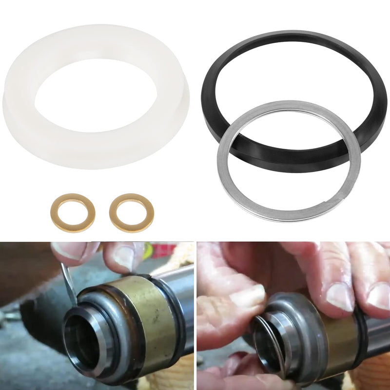 [Australia - AusPower] - for Power Team Hydraulic Ram Seal Kit for OTC 10 Ton Cylinder (Power Team/SPX) 4105 420576 Seal Replacement Kit for Hydraulic Lifting Cylinders 