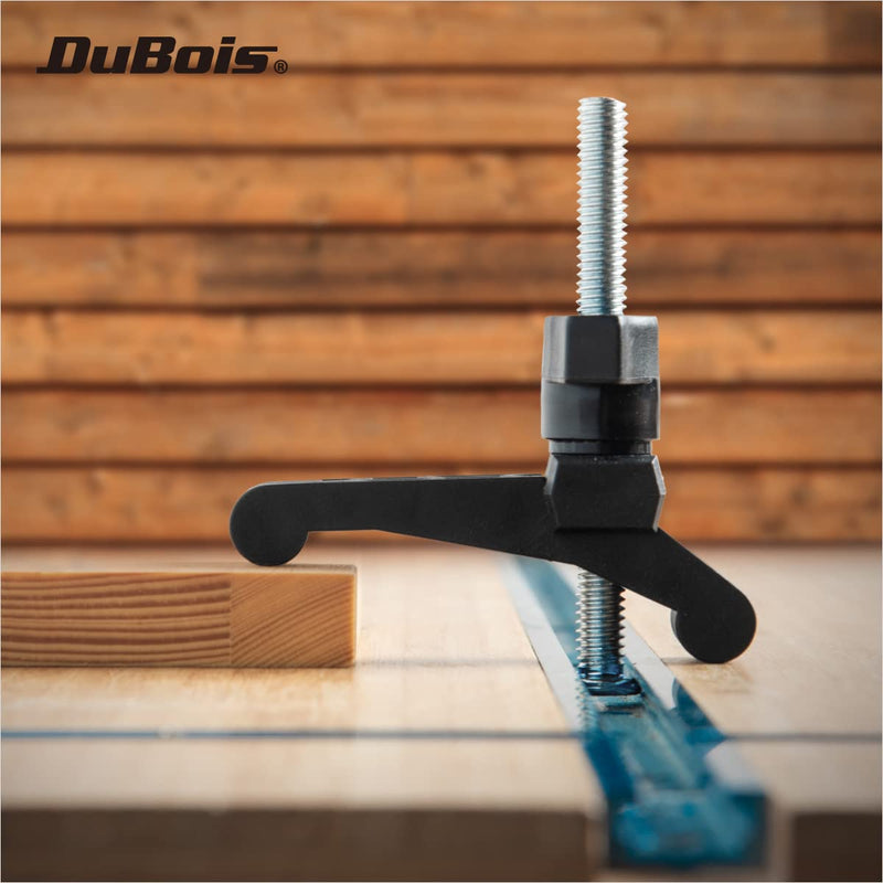 [Australia - AusPower] - DuBois 51045 T Track Mini Hold Down Clamps Woodworking Series, 3-3/4" x 3/4" CNC Router Clamp, 2PK 3-3/4" Mini Hold down clamp, 2PK 