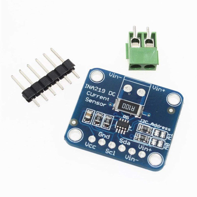 Hailege 2pcs INA219 I2C Bidirectional DC Power Supply Sensor Power Monitor Sensor Module 3-5.5V