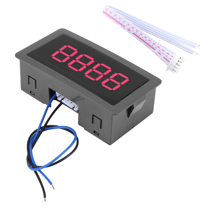 [Australia - AusPower] - DC 8-24V Digital LED Counter Digital Counter Water Meter Pulse Meter Display Panel Meter 4 Digit Up Down Panel Counter Plus Minus Counter Panel Totalizer red 