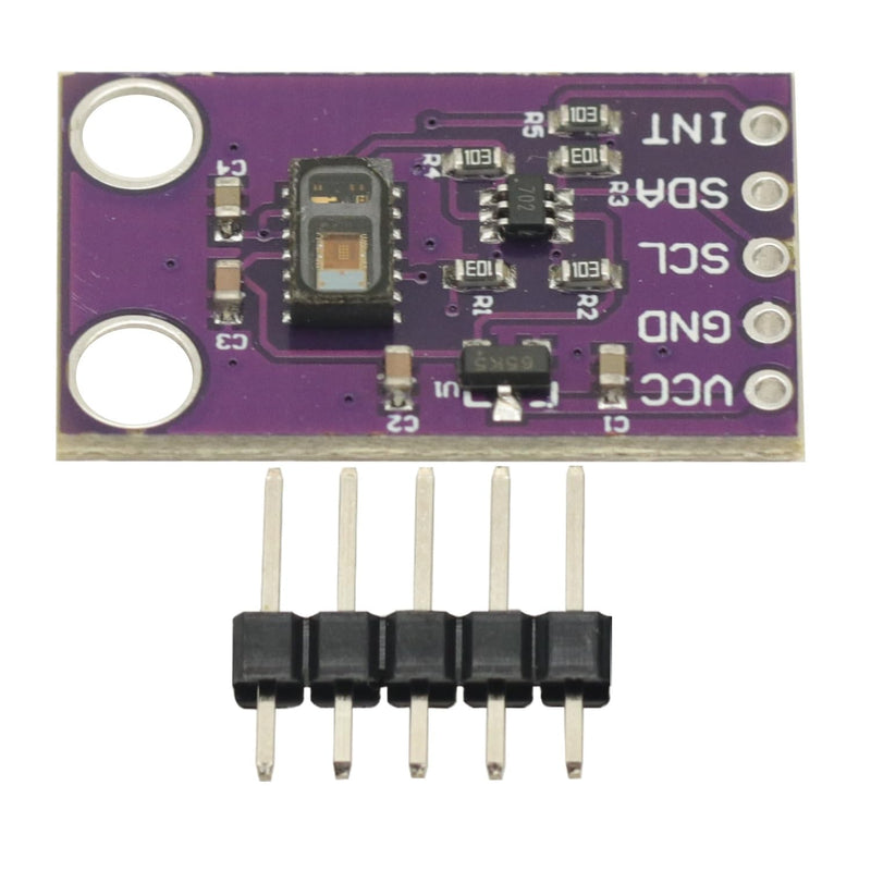 [Australia - AusPower] - 1PCS High Accuracy I2C MAX30105 Particle Optical Sensor Photodetectors Board Module,Smoke Detection Flame Module 