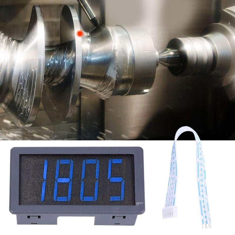 [Australia - AusPower] - Blue LED Motor Tachometer, Tester and Detectors Digital Tachometer + NPN Hall Proximity Switch Sensor (12.00 x 12.00 x 4.00) 