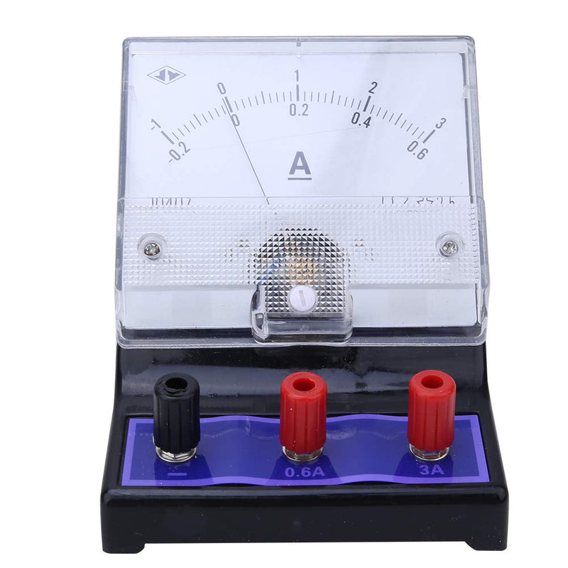 [Australia - AusPower] - Lab Analog Ammeter, Educational Overhead Projection Ammeter DC Current Meter for School Class Physics Teaching Tool Accessories 