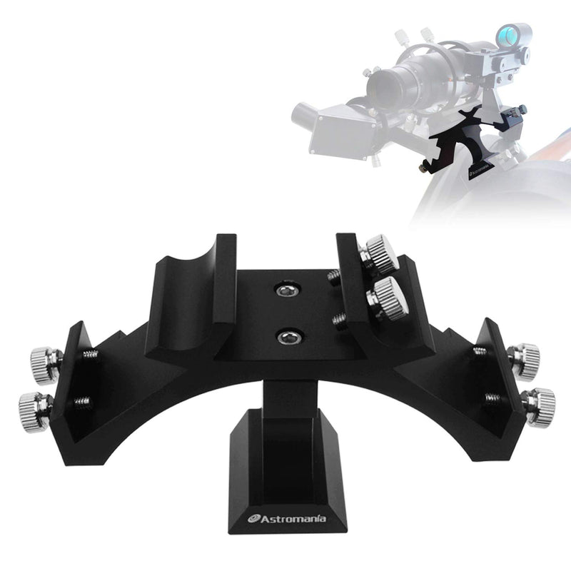 Astromania Finder Scope Mount, Finderscope Mount Bracket for Triple Finders Three Aiming Devices