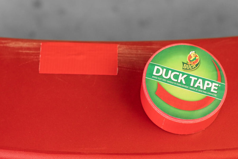 Duck Tape 1265014 1.88" x 20 yd Cha Cherry Tape, Single Roll, Multicolor Red