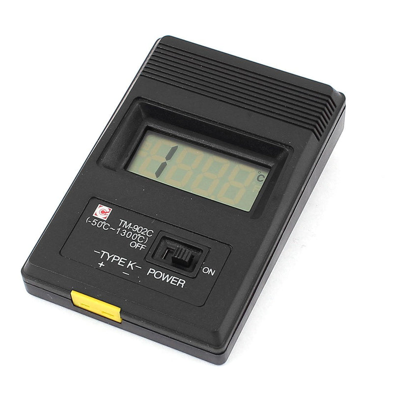 [Australia - AusPower] - uxcell LCD K-Type Digital Thermometer TM-902C W Thermocouple Wire 