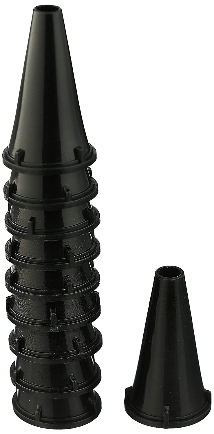[Australia - AusPower] - Zyrev ZetaLife Otoscope Cover Plastic Otoscope Specula Tips, Disposable Ear Specula Pack of 50 2.5/3.5 mm Disposable Otoscope Covers 
