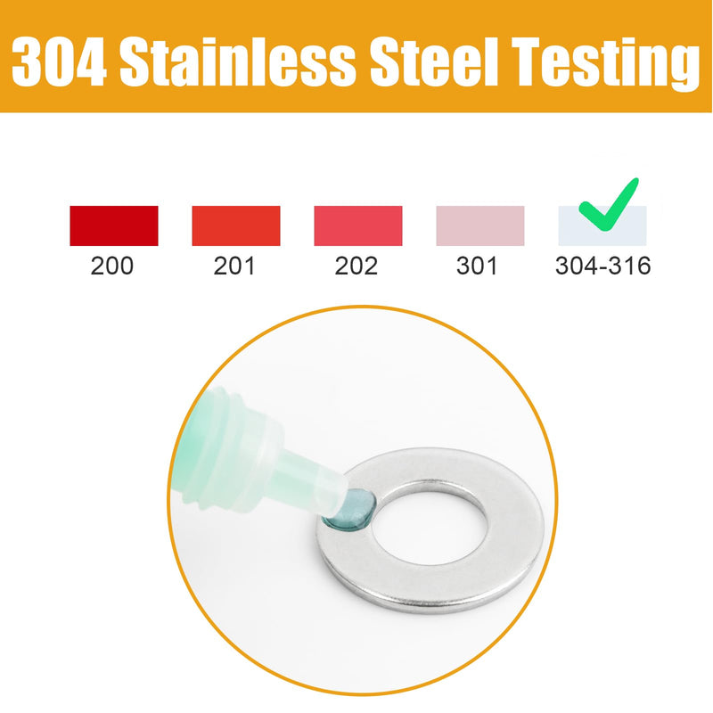 [Australia - AusPower] - KURUI 1/4" stainless steel Flat washers, (180 Pcs) Metal Washers for Screws Bolts, 5/8" OD 18-8 (304) Washer for Various Home, Factories, Outdoor Projects - SAE 1/4*5/8-180Pcs 