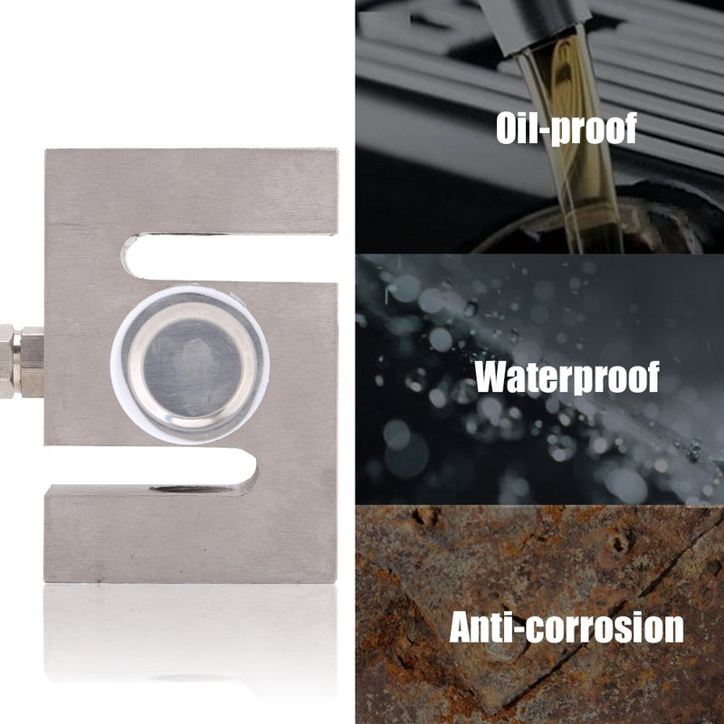 [Australia - AusPower] - Load Cell Sensor Weighing Sensor Portable Weight Sensor Scale Sensor Weighing S Bar Precision 50/100/300/2000 kg for Container Weight High Pressure Weighing Technology (2000 kg) 2000 KG 