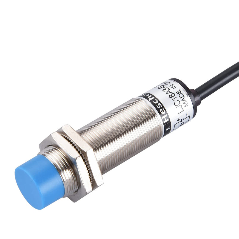 [Australia - AusPower] - Heschen M18 Capacitive Proximity Sensor Switch Non-Shield Type LJC18A3-B-Z/AY Detection 10mm 10-30VDC 200mA PNP Normally Closed(NC) 3 Wires 