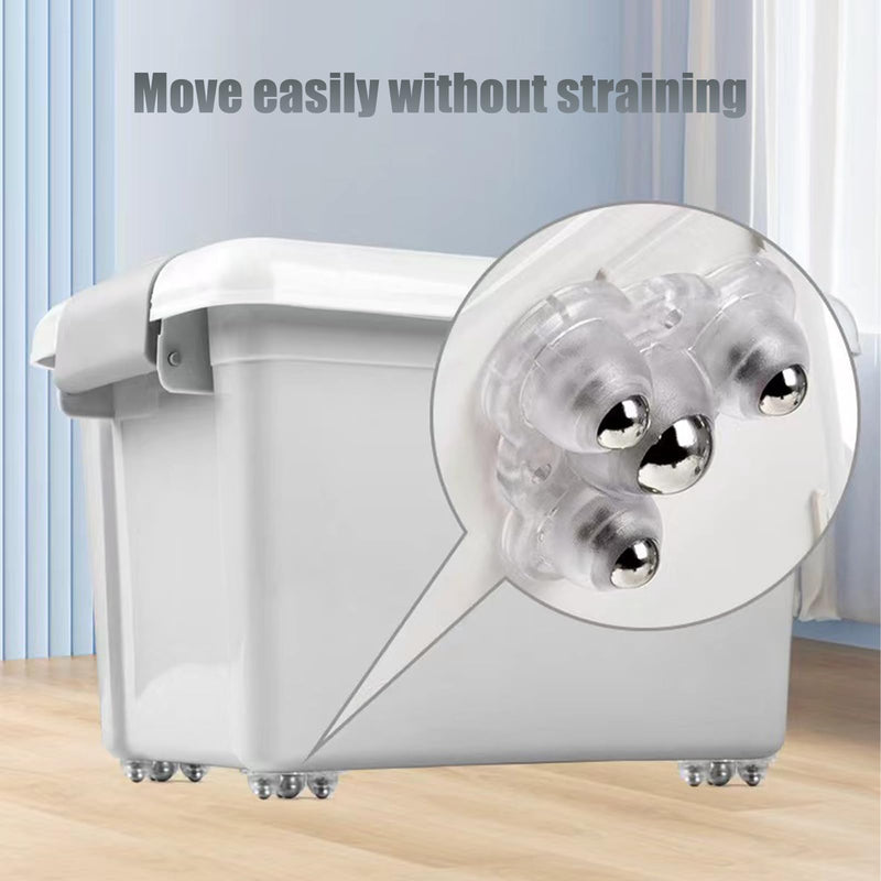 [Australia - AusPower] - Household Mini Casters, 360° Casters, Furniture Casters, Paste Type Universal Wheel, Suitable for All Small Furniture, Luggage, Storage Shelves?4pack? 
