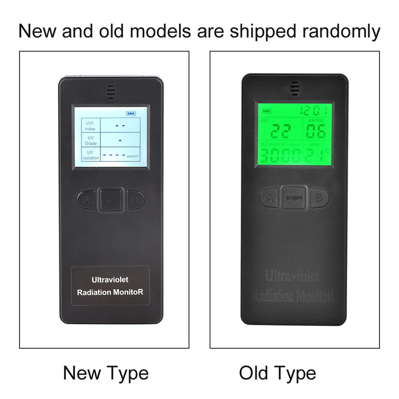 [Australia - AusPower] - Radiation Detector, Radiation Meter UV Radiation Tester LCD Portable Digital UV UVI Tester with Temperature Display 