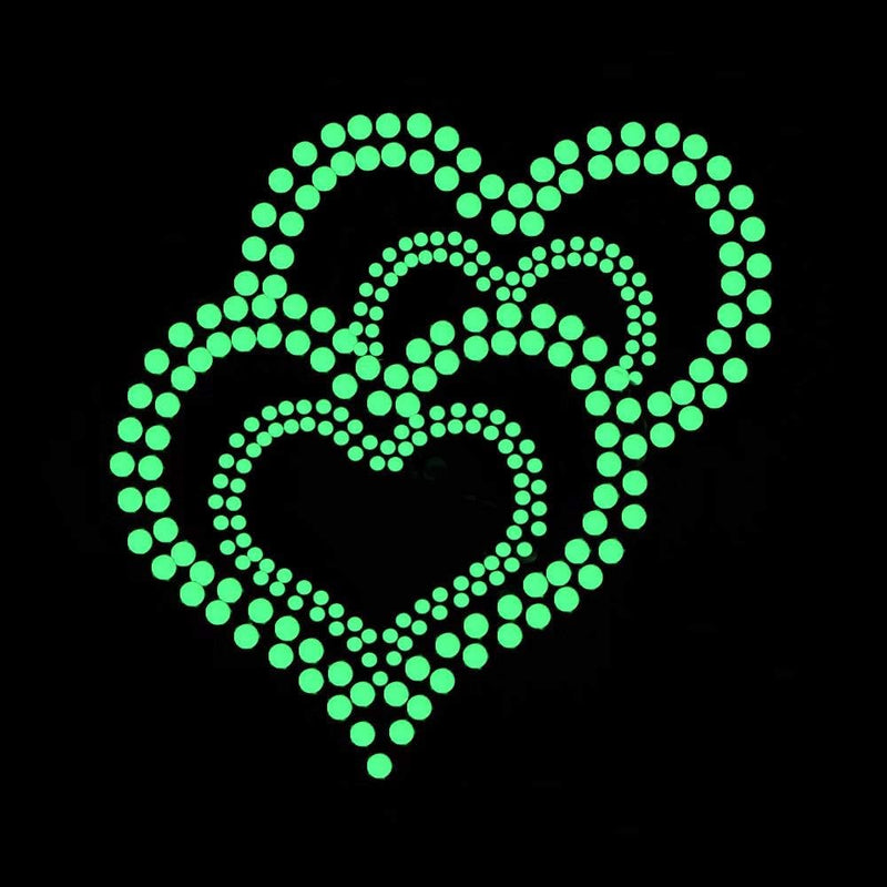 DUOFIRE DOT-C2 Reflective Tape 3D Domed Glow in The Dark Dots
