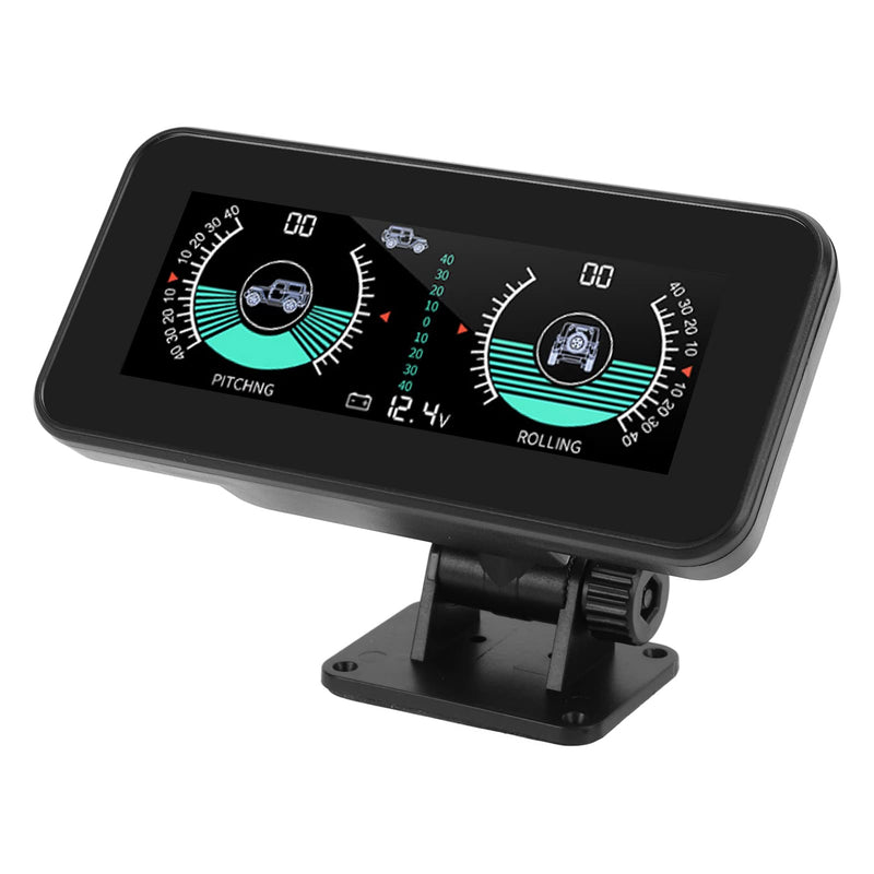 [Australia - AusPower] - Car Inclinometer, Universal Multifunction Real Time Monitor Slope Meter for Automobile 