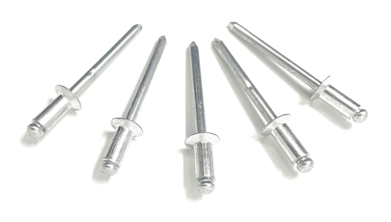 [Australia - AusPower] - Metal Magery 50 Aluminum Countersunk Head Blind Rivets Pop Rivets 3/16" x 1/4" (0.126-.250 Inch Grip Range) QTY: 50 