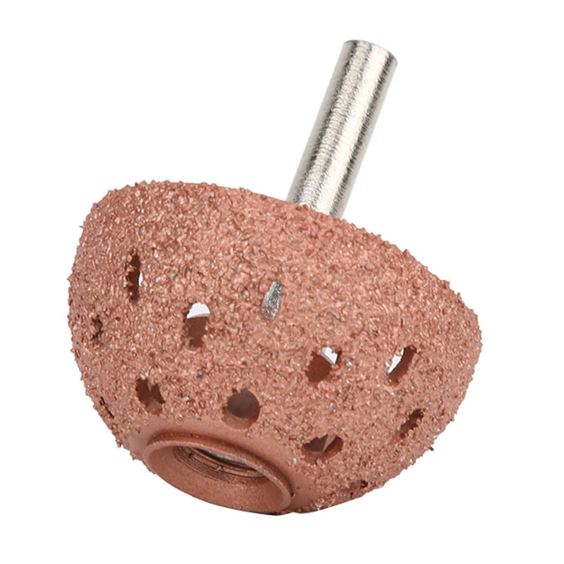 [Australia - AusPower] - ViaGasaFamido 2PCs Tungsten Steel Buffing Wheels of Different Sizes, Tungsten Steel Bowl Type Tire Repair Grinding Head Rotary Tools with 6mm Shank 