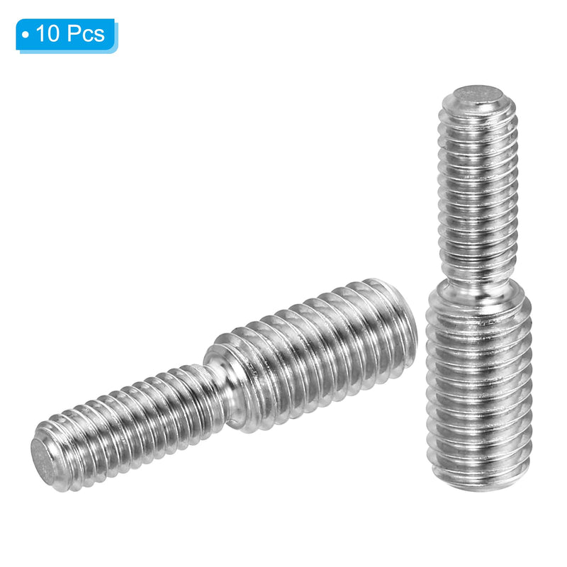 M6 M8 M10 Stud Srod Bolt GB901 304 Stainless Steel Thread Length 25mm