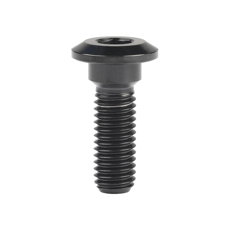 [Australia - AusPower] - Titanium Ti Motorcycle Brake Rotor Hexagon Socket Bolt Screw M8 x 30 33mm for Kawasaki Pack of 6 (Black, M8x30mm) Black 