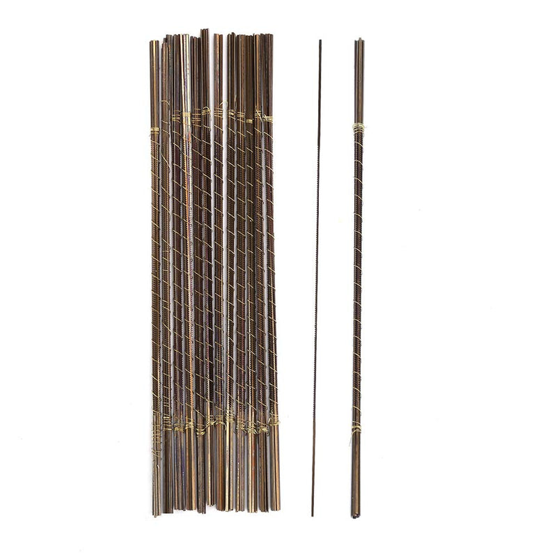 [Australia - AusPower] - ZJchao Pack of 144 High Carbon Steel Saw Blade Jewellery Saw Cutting Blades High Strength Saw Cutting Blades for Sawing Wood Plastic Foam Soft Metals (# 1) 