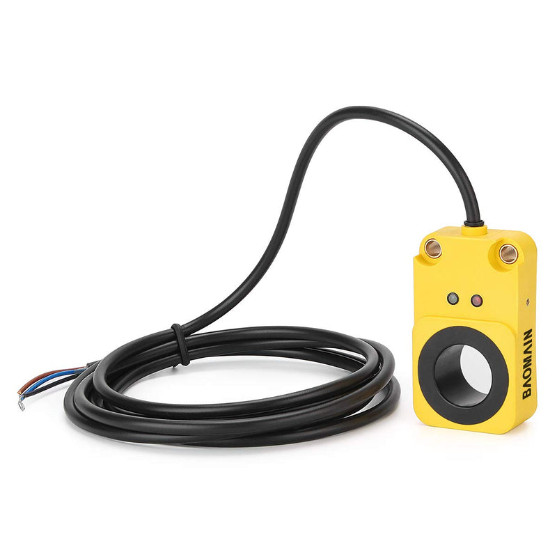 [Australia - AusPower] - Baomain Ring Proximity Switch Ring Sensor BM-M68-22DP2 PNP, NC(Normally Closed) 22mm Diameter Sensor Screw Machine Feeding Detection and Counting 