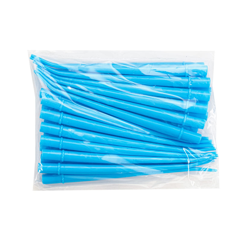 [Australia - AusPower] - JMU 100 Pcs Dental Surgical Aspirator Tips 1/16" Blue, Pack of 25, 4 Packs Blue-1/16" 