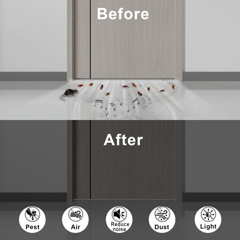 Square Weather Stripping Door Seal, High Density, Large Gaps,1x1in | Seals Trailer, Camper & Garage Doors, Blocks Light, Drafts & Noise, Strong Adhesive Foam, Single-Sided, Removable, No Residue White 1 In x 1 In x 13Ft