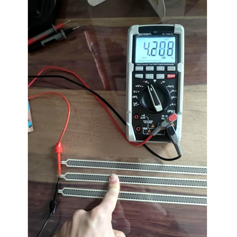 [Australia - AusPower] - Tissting Pressure Sensor, High Precision Thin Film Force Sensor SF15-600 with Resistance for Smart Homes, Medical Electronics and Portable Devices 
