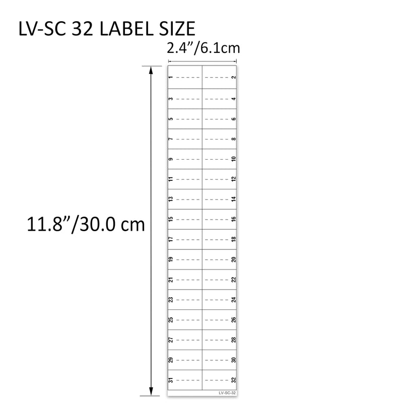 32 Circuits Replacement for Eaton Electrical Panel CHMS Square D Schnider Homeline Electrical Circuit Directory Labels