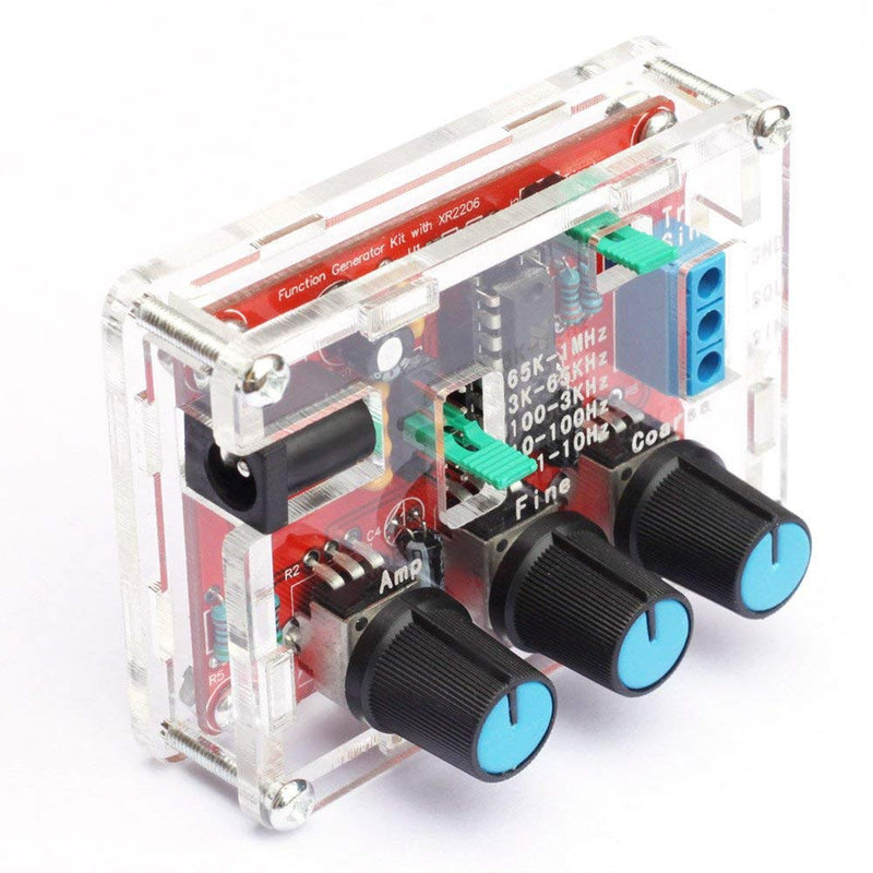 [Australia - AusPower] - DollaTek DIY XR2206 Function Signal Generator Kit Sine Triangle Square Output 1HZ-1MHz 