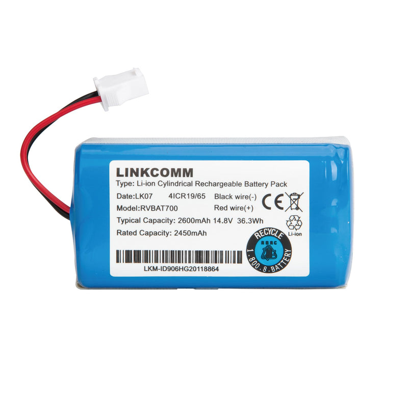 RVBAT700 Battery Replacement for Shark ION RV700, RV720, RV750, RV755 Robot Vacuum