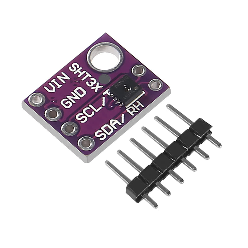 [Australia - AusPower] - 4pcs SHT31-D Temperature and Humidity Sensor GY-SHT31-D Breakout Digital Output Temperature and Humidity Sensor Module IIC I2C Interface 2.4V-5.5V 
