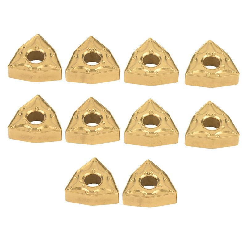 [Australia - AusPower] - 10pcs Carbide Insert Blade, wnmg 431 carbide insert CNC Lathe Inserts Replacement for Lather Turning Tool Holder Machining 