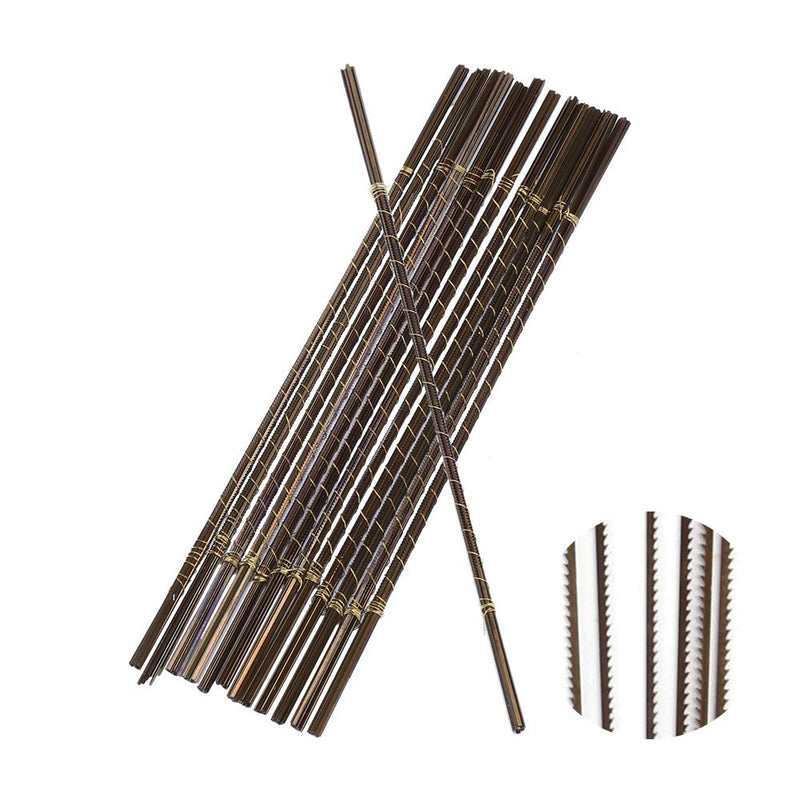 [Australia - AusPower] - ZJchao Pack of 144 High Carbon Steel Saw Blade Jewellery Saw Cutting Blades High Strength Saw Cutting Blades for Sawing Wood Plastic Foam Soft Metals (# 1) 