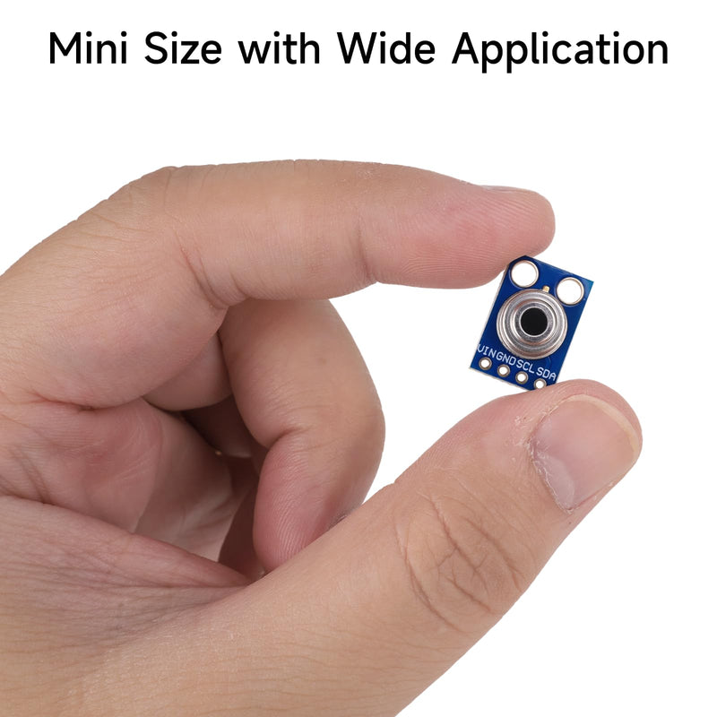 [Australia - AusPower] - GY-906 MLX90614ESF BAA IR Sensor, Non-Contact IR Infrared Temperature Sensor, IR Temperature Acquisition Module IIC I2C for Arduino, Raspberry Pi, ESP32 