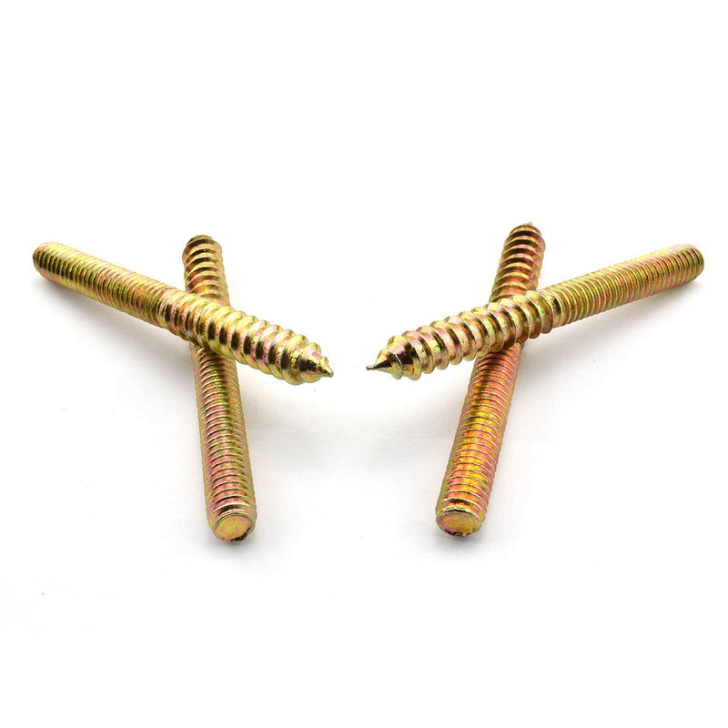 [Australia - AusPower] - 8 Pack 5/16-18 x 3 Inch Hanger Bolts Double Headed Bolts Self-Tapping Screw Inch Hanger Bolts for Furniture 5/16-18" x 3" 
