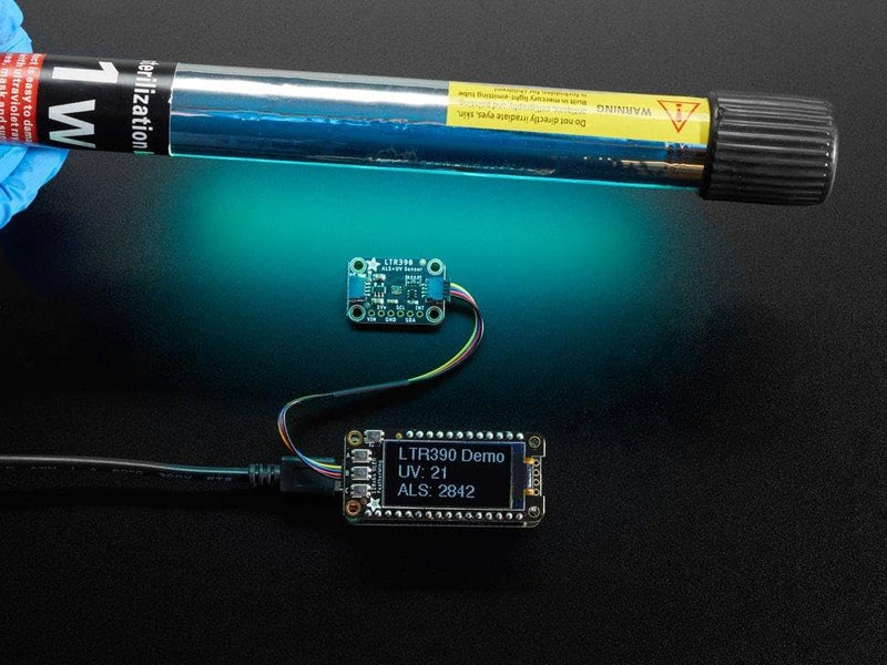 [Australia - AusPower] - LTR390 UV Light Sensor - STEMMA QT/Qwiic Ada 4831 