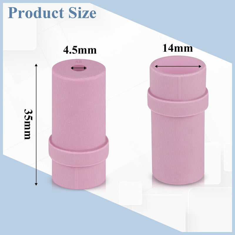 [Australia - AusPower] - EFUTURETIME 20 x Ceramic Nozzles 4.5 mm Ceramic Nozzle Sand Blasting Ceramic Nozzles for Sand Blasting Gun Replacement Nozzles 
