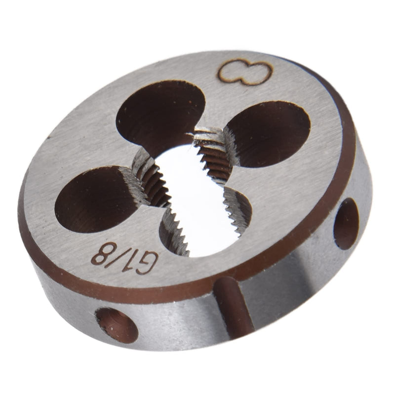 [Australia - AusPower] - Fafeicy G1/8 UNC Round Die Thread Screw Die 30mm/1.18" OD for General Thread Machining Manual Measurement, #511 