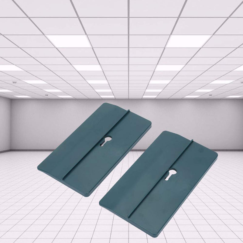 [Australia - AusPower] - 2 Pcs Abs Ceiling Fitting Drywall Tool, Board 15X8Mm for Ceiling Installation Home Decoration Works 