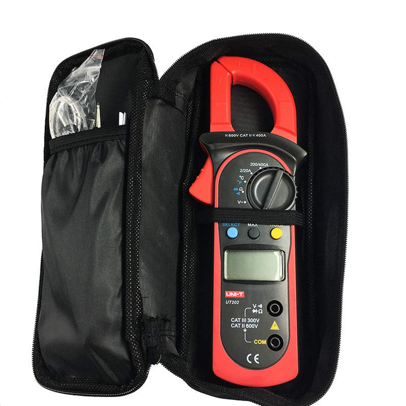 [Australia - AusPower] - UNI-T UT202+ Portable Multimeter Automatic Range True RMS Clamp Meter with LCD Display 