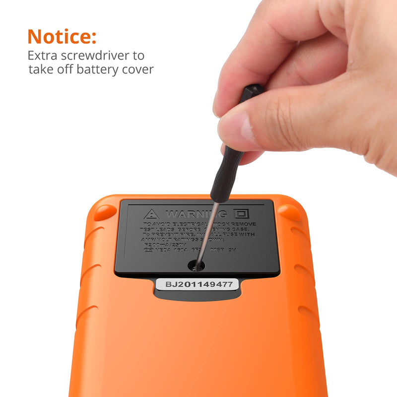 [Australia - AusPower] - Proster LCR Meter Digital LCR Multimeter Capacitance Resistance Inductance Measuring Meter with LCD Over-Range Display Yellow 